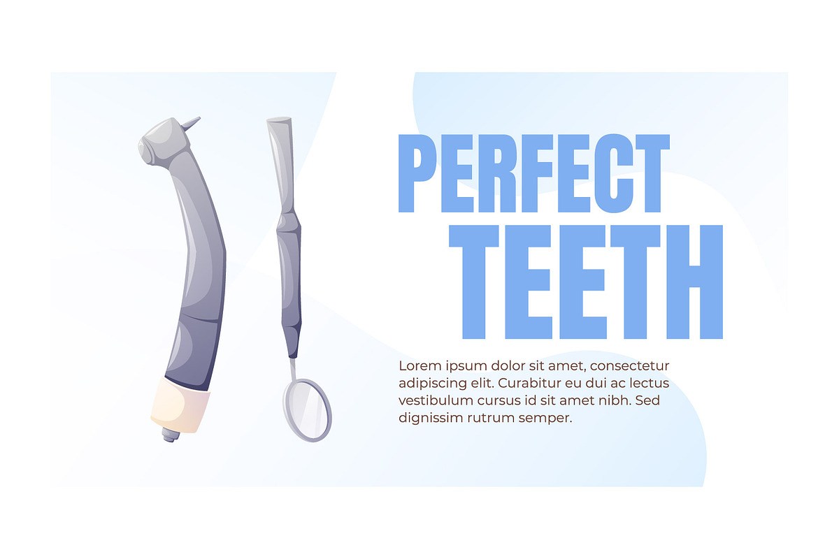 Dental Care Posters Set, a Marketing Template by EeKayStore (Photo 4 of 7)