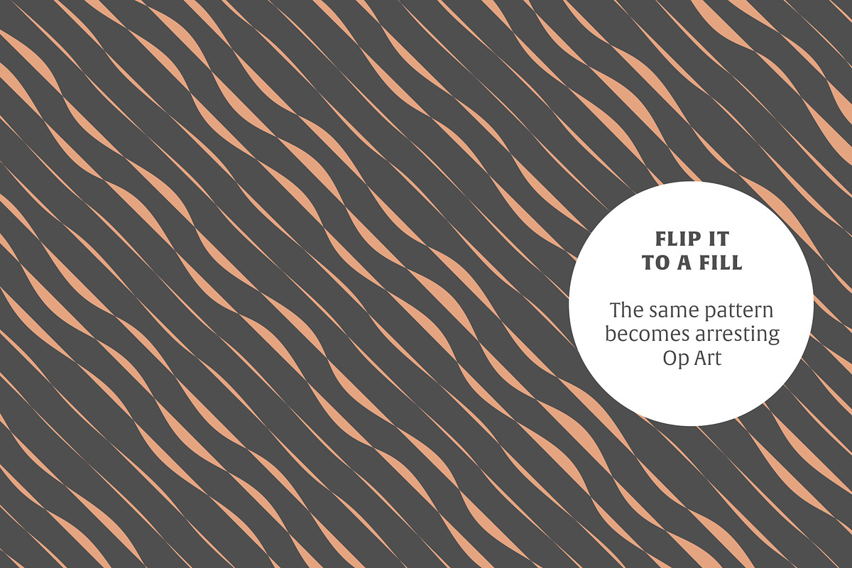 Waves Vol. 17 | 20 Vector Patterns, a Pattern Graphic by invisiblelayer (Photo 6 of 6)