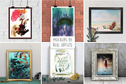 Flat lay Art Display Scene Creator, an Arts & Entertainment Photo by Mockup Scene (Thumbnail 7 of 8)