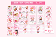 Cute Pink Shopify Shop Web Banners, a Shopify Template by Template Twist Shop (Thumbnail 2 of 5)
