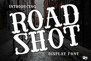 Road Shot - Display Font, a Serif Font by Dm Studio (Thumbnail 1 of 6)