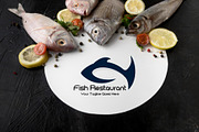 Modern Fish Restaurant Logo, a Branding & Logo Template by YUDesignStore (Thumbnail 2 of 12)