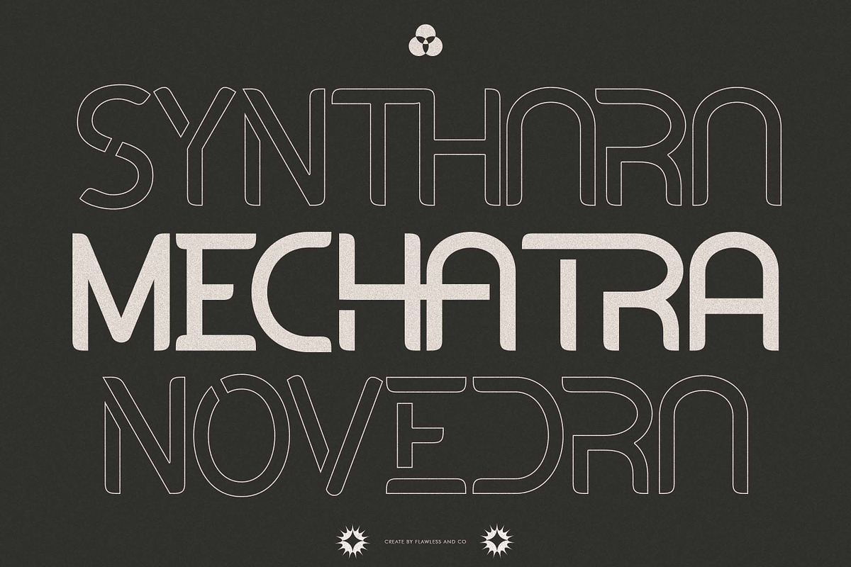 Polaryon - Sans Serif Display Font, a Sans Serif Font by Flawless And Co (Photo 2 of 10)