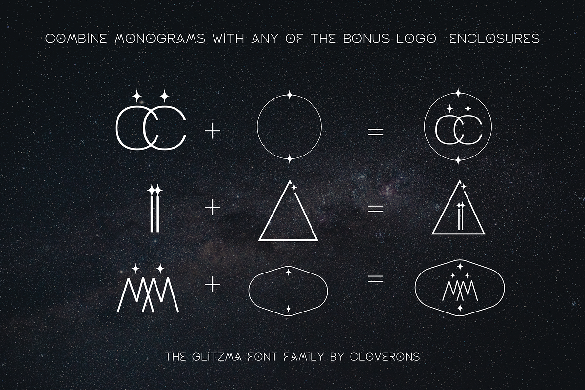 Glitzma Modern Sans Serif Logo Fonts, a Sans Serif Font by Cloverons (Photo 24 of 30)