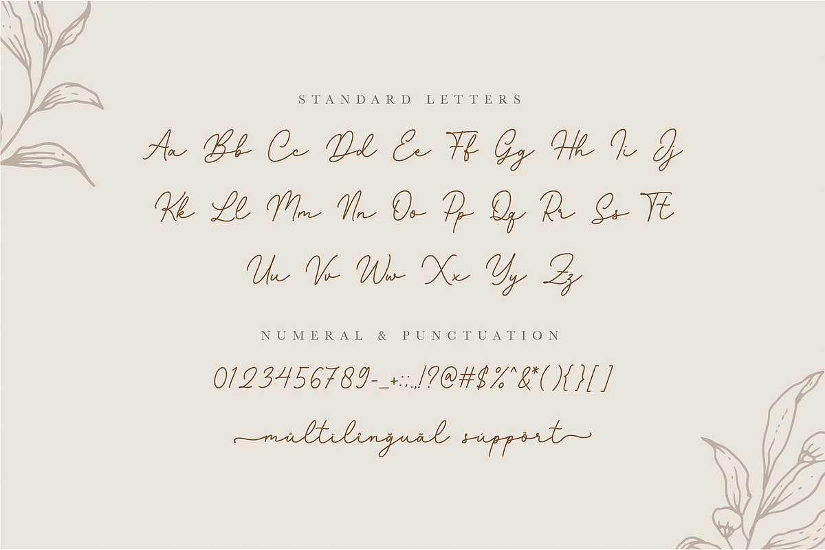 Gatkins - Luxury Script Font, a Script Font by Nirmana Visual (Photo 7 of 8)