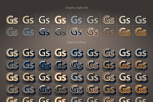 AI CS6 Graphic Styles Retro