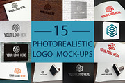 15 Photorealistic Logo Mock-Ups Set, a Product Mockup by Weeknd (Thumbnail 1 of 5)