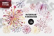 Watercolor Firecracker, a Decorative Illustration by Design X0 (Thumbnail 1 of 10)