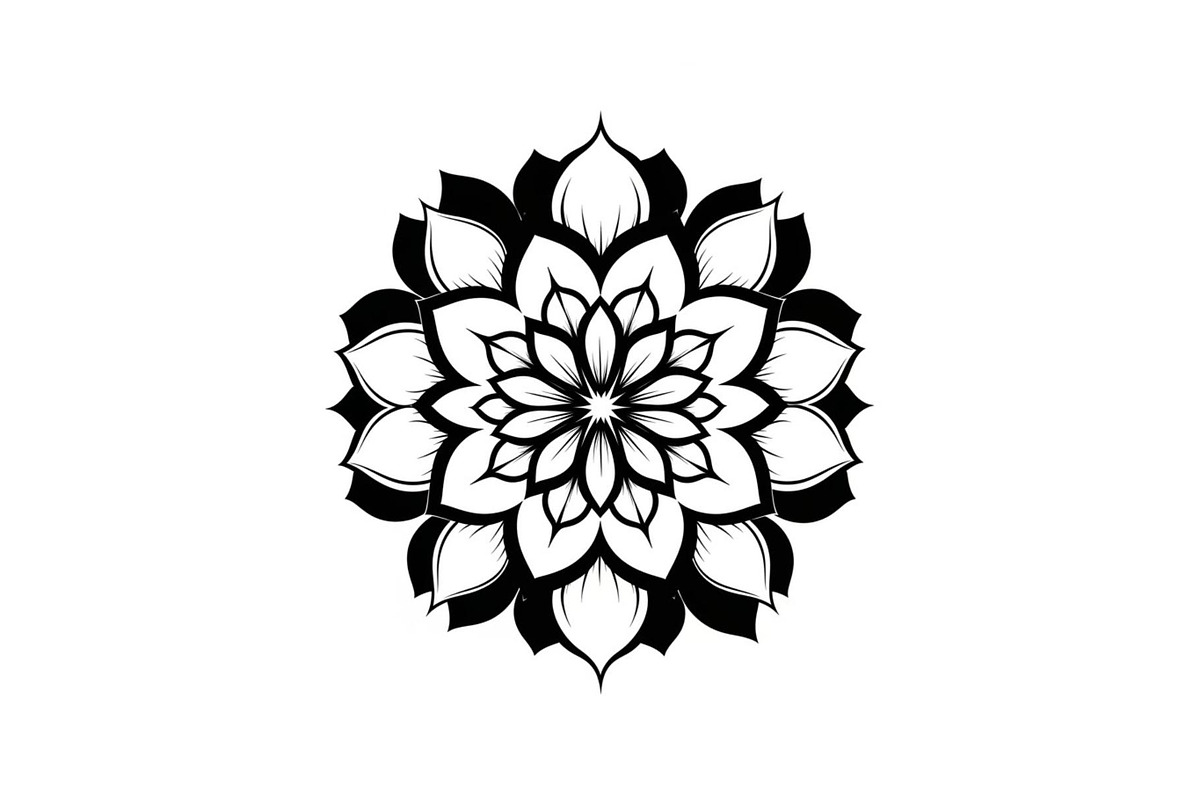 Floral Ornament Silhouette Bundle, an Illustration by BIPLOB EXPERT (Photo 9 of 51)