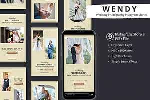 Wedding Photography Instagram Storie