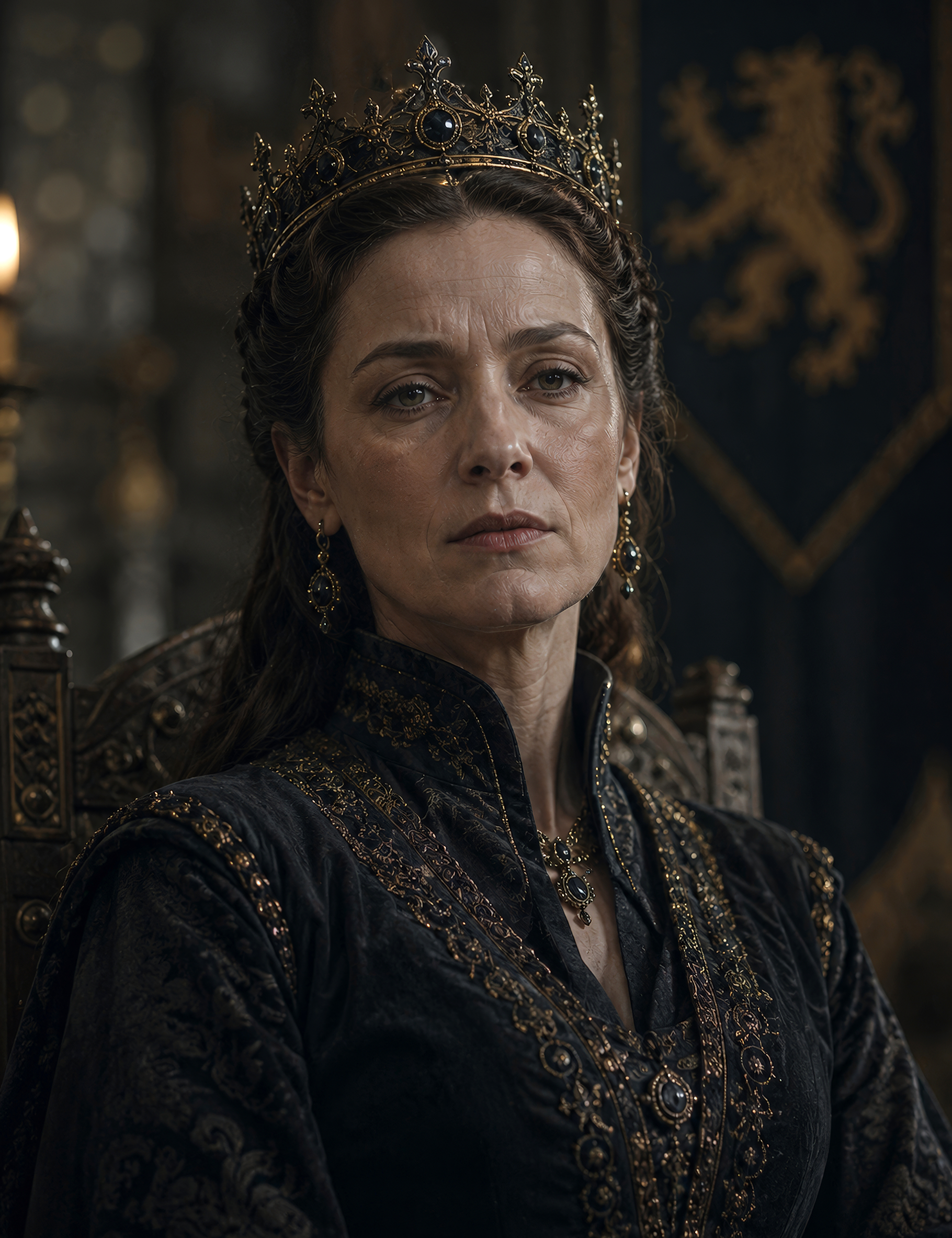 Regal Medieval Queen, a Person Photo by Hamza067