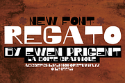 Regato (typography), a Handwritten Font by La Boite Graphique (Thumbnail 1 of 5)