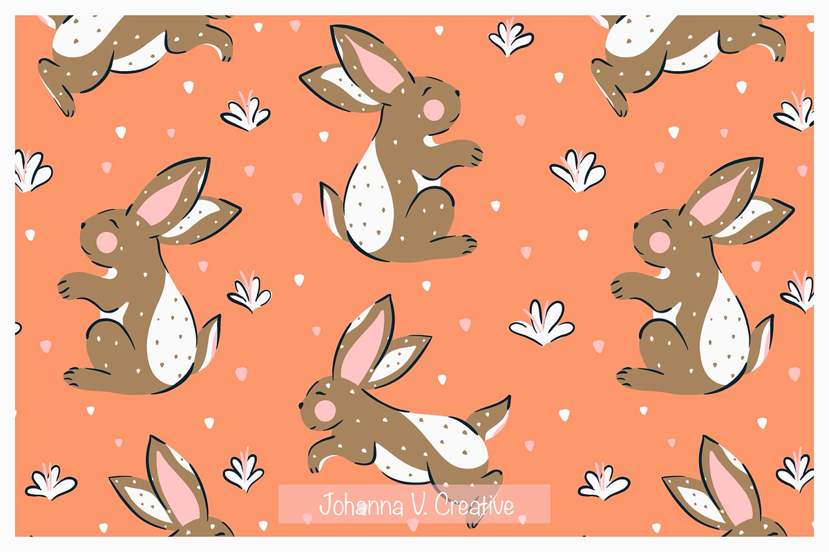 Ultimate Spring Pattern Collection, an Illustration by Johanna V. Creative (Photo 12 of 21)