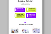 Landing Page Template, a Landing Page Template by MightyDesign (Thumbnail 4 of 8)