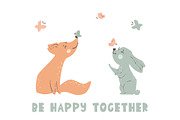 Forest Friends, an Animal Illustration by MeadowFox (Thumbnail 6 of 8)