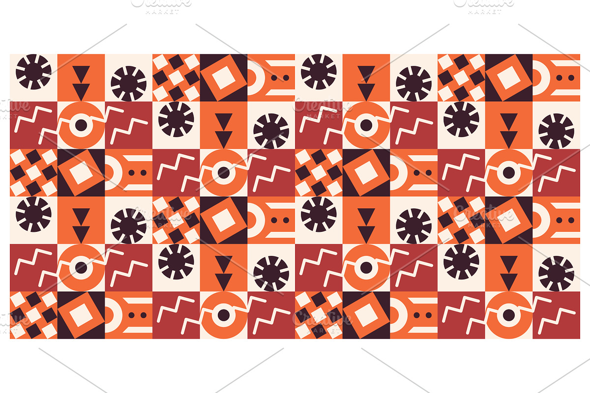 Geometric Abstract Composition, a Decorative Illustration by Creative Backgrounds