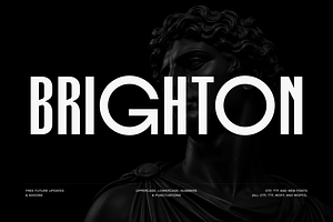 Brighton – Modern Display Typeface