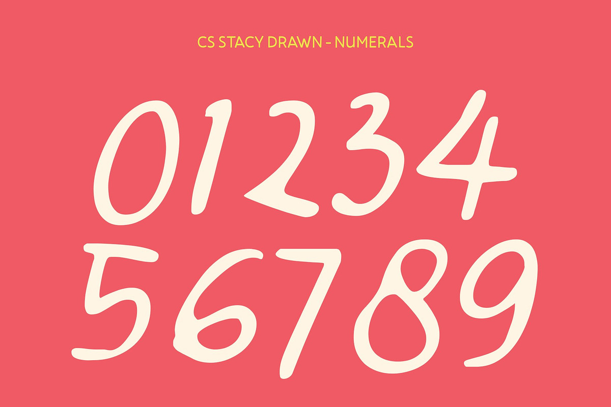 CS Stacy Drawn, a Handwritten Font by Craft Supply Co. (Photo 5 of 8)