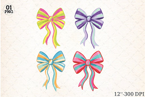 Coquette Bow PNG, an Illustration by Libby Wishes