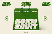 Redgato - Chunky Bold Display Font, a Sans Serif Font by Get Studio (Thumbnail 6 of 12)