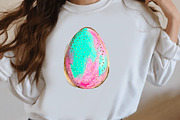 Brushstroke Whimsical Easter Egg cli, an Illustration by Designworld (Thumbnail 5 of 9)