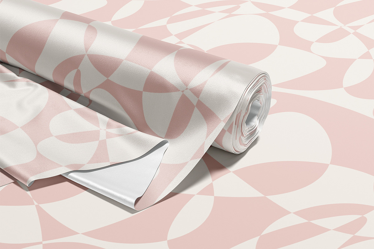Subtle Pink Shapes, a Texture Graphic by MalyskaStudio (Photo 6 of 11)