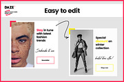 DAZE Edgy Social Media Designs, a Social Media Template by NordWood (Thumbnail 4 of 8)