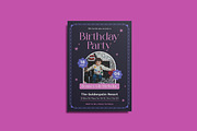 Spotless Birthday Invitation, an Invitation Template by iDoodle Studio (Thumbnail 2 of 4)