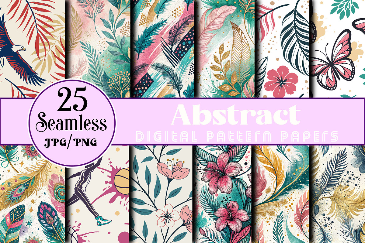 Abstract Digital Papers  Background, an Arts & Entertainment Photo by Wow Magic (Photo 2 of 2)