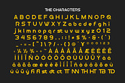 Nomoda Modern Logo Sans Font, a Sans Serif Font by Artiveko (Thumbnail 2 of 8)