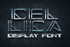 12 Geometric & Futuristic Fonts