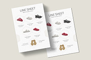 Line Sheet Template Canva, a Stationery Template by Pixelpick (Thumbnail 3 of 3)