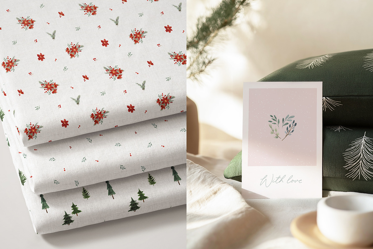 Watercolor WINTER HOLIDAYS, a Seasonal Illustration by LeriaArt watercolor (Photo 16 of 16)