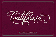 Brenda Script, a Script Font by Seniors (Thumbnail 6 of 7)