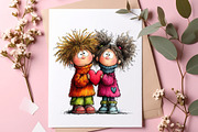 Quirky First Love Clipart, an Illustration by SinaCreation (Thumbnail 6 of 10)