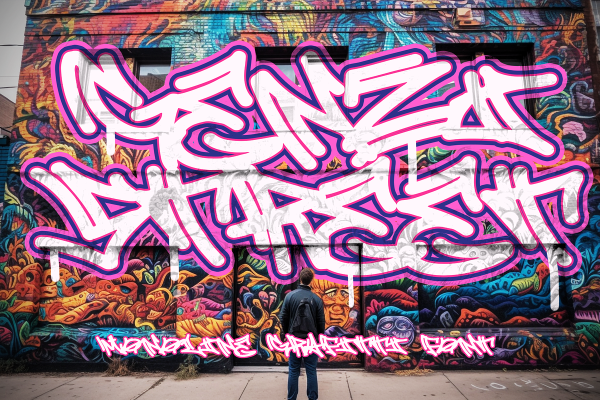 Genzi Street, a Handwritten Font by asfgraphics (Photo 1 of 8)