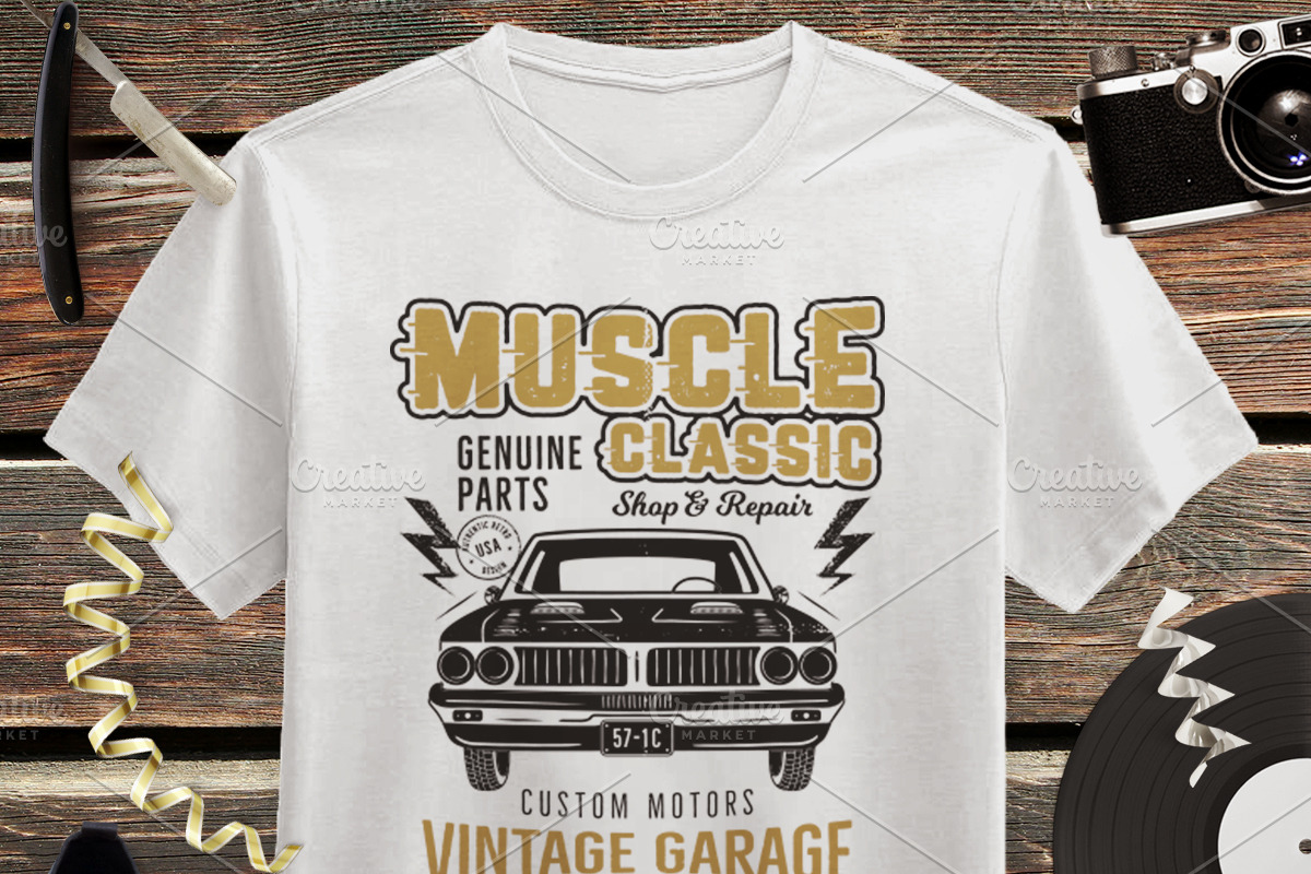 4 Summer Surf & Classic Garage Print, an Illustration by JeksonGraphics (Photo 3 of 4)