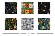 Wildflower Vintage Art Designs, a Pattern Graphic by karenfoleyphoto (Thumbnail 6 of 12)
