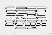 EGO - Modern Display Font, a Font by Mad Supply (Thumbnail 2 of 5)