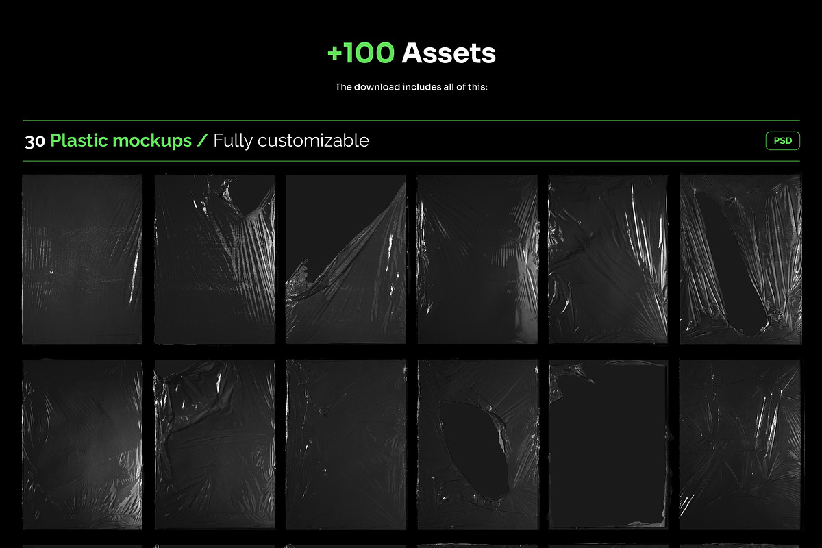 Plastic textures bundle, a Texture Graphic by Mocku (Photo 3 of 21)