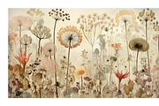 Zewe Collection · Retro Flowerscapes, a Decorative Illustration by milatovar (Thumbnail 16 of 16)