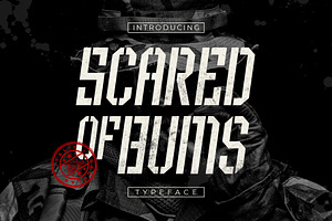 Scared Of Bums Typeface