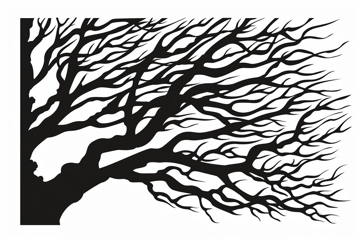 Tree Branch Laser Cut Panel Bundle, a Graphic by hafijul (Photo 2 of 9)