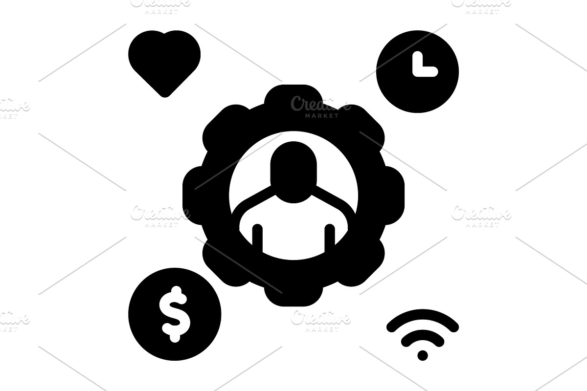 Resources modality solid icon, a Solid Icon by Creative priyanka
