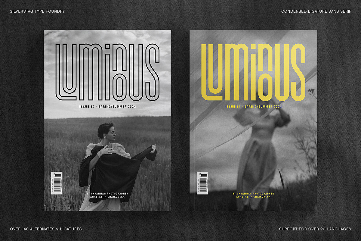 SLTF Snowpack - Ultra Condensed Font, a Sans Serif Font by SilverStag Type Foundry (Photo 20 of 30)