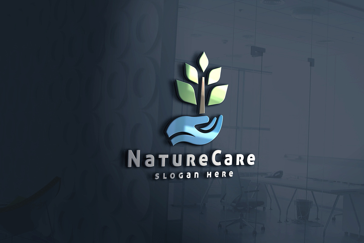Nature Care and Green Care Logo, a Branding & Logo Template by Design_Planet (Photo 2 of 4)