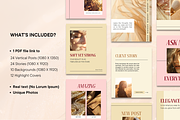 Elegant Fashion Instagram Templates, a Social Media Template by Ollyta May (Thumbnail 2 of 11)