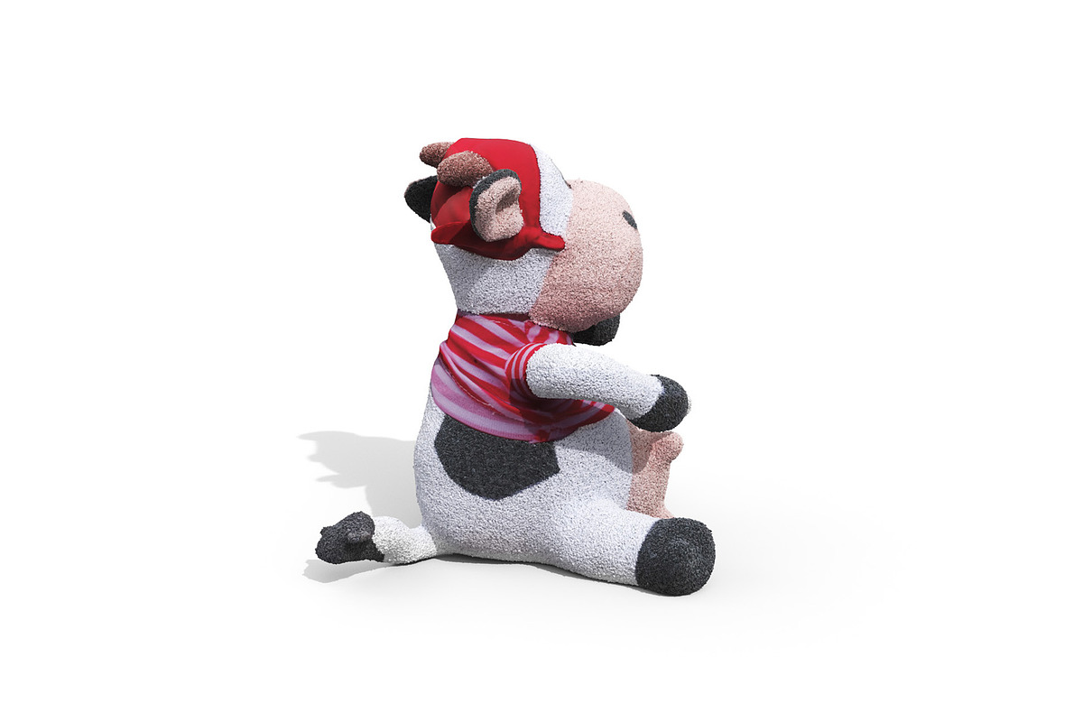Toy Pirate Cow, an Animal 3D Model by 3DCargo (Photo 6 of 16)