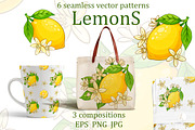 Lemon Blossom Vector Set – 3 Floral, an Illustration by EshaStudio (Thumbnail 1 of 5)