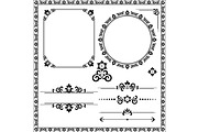 Vintage Set. Floral elements for, a Decorative Illustration by RODINA (Thumbnail 1 of 3)